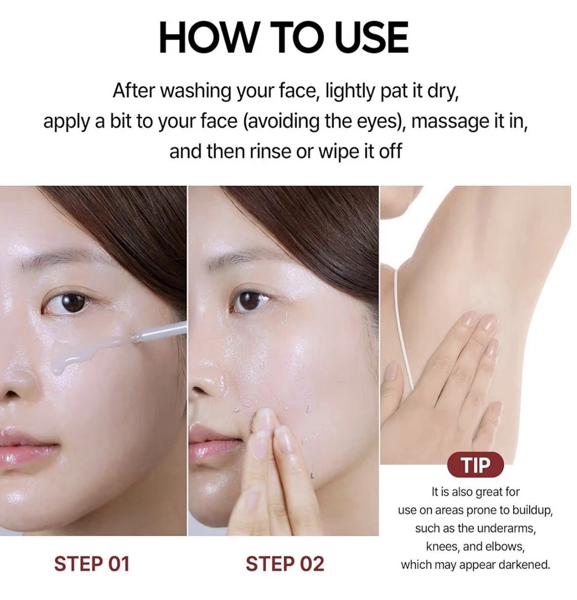 Dr.Melaxin Peel Shot Glow White and Black Rice Ampoule Duo, All Skin Types