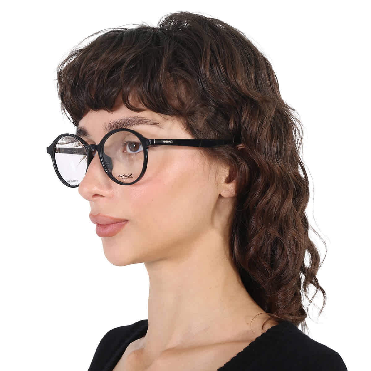 Polaroid Core Demo Round Unisex Eyeglasses PLD D388/F 0807 52 PLD D388/F 0807 52