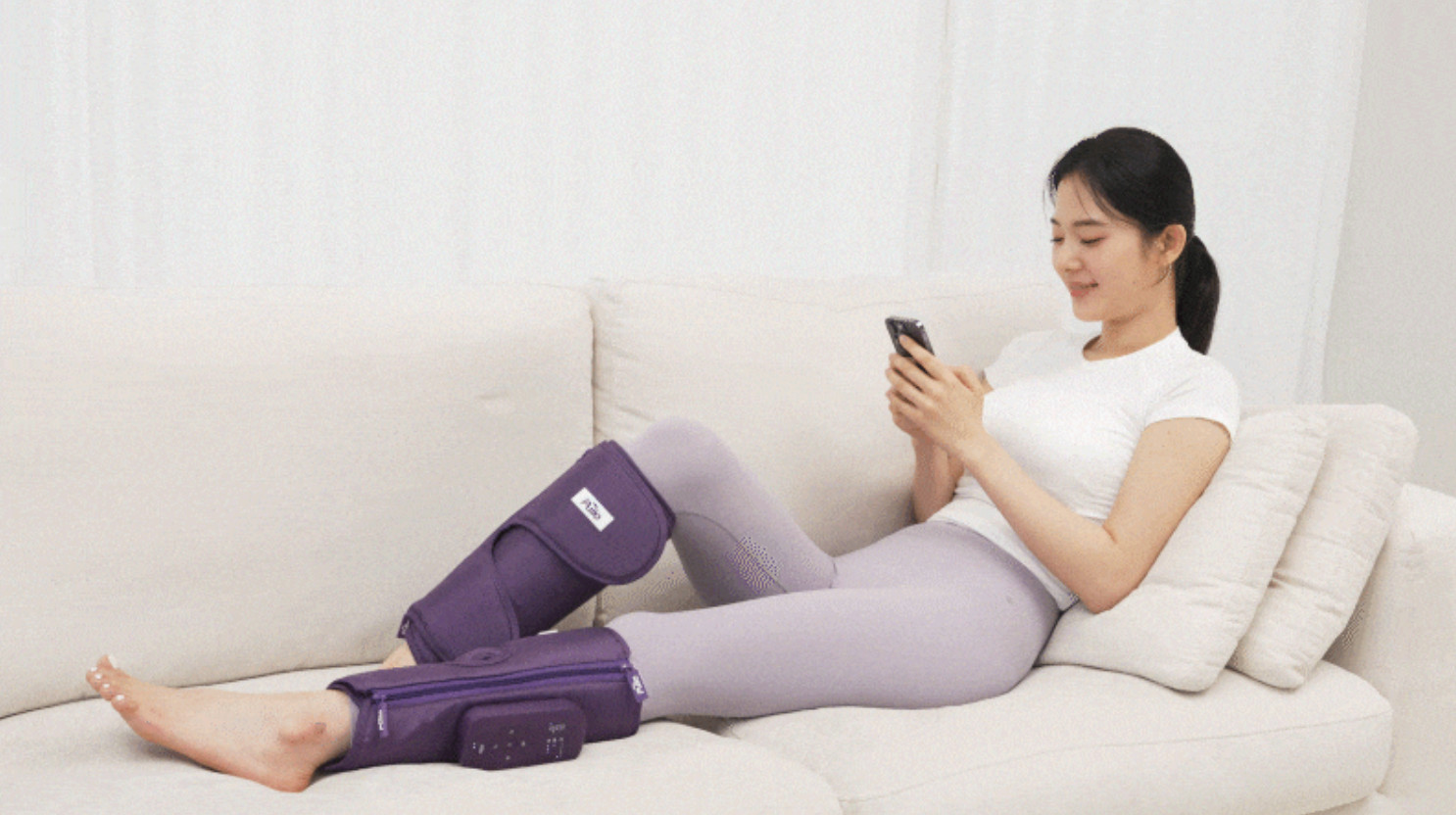 Pulio V3 Wireless Heated Air Pressure Calf Massager – Air Massage Machine