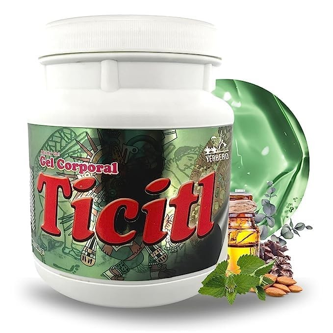 Extra Large TICITL Body Gel 3.08lb Creamy Gel Corporal Made in Mexico