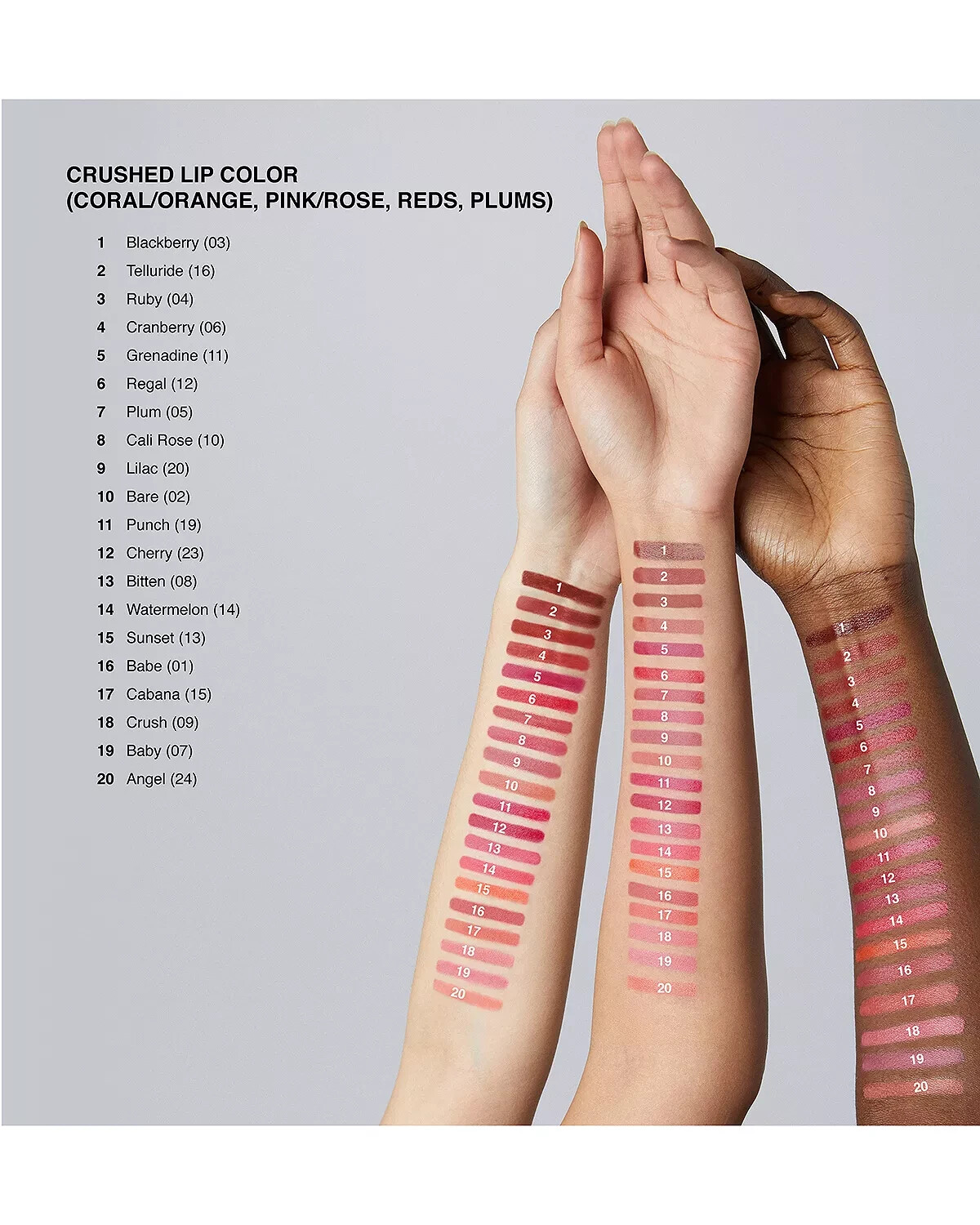 Bobbi Brown Telluride Crushed Lip Color Lipstick Size 0.11Oz/3.4g Full Size NIB