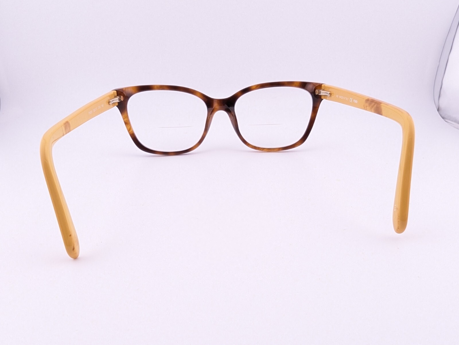 Fendi Eyeglasses, Frames Only, F1031 210 Brown, 52-17-140, Plastic, Italy