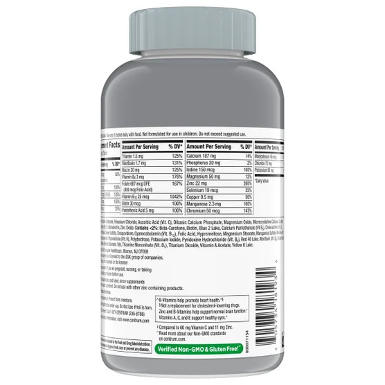 ✳️🔥Centrum Silver Adults 50+ Multivitamin, 325 Tablets Men&Women ✳️🔥