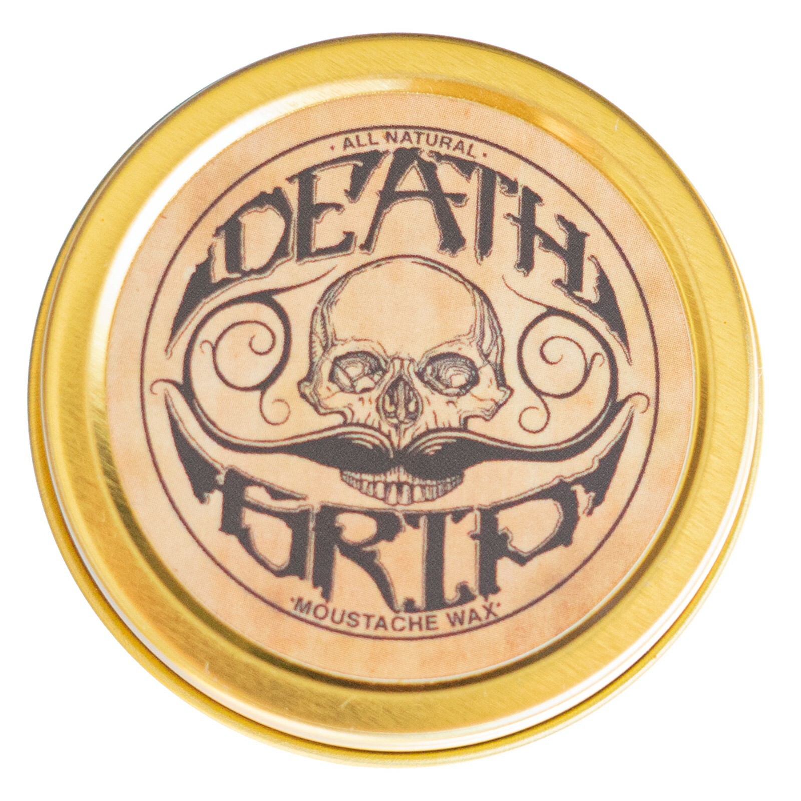 Death Grip Mustache Wax™ – All Natural (1 oz)