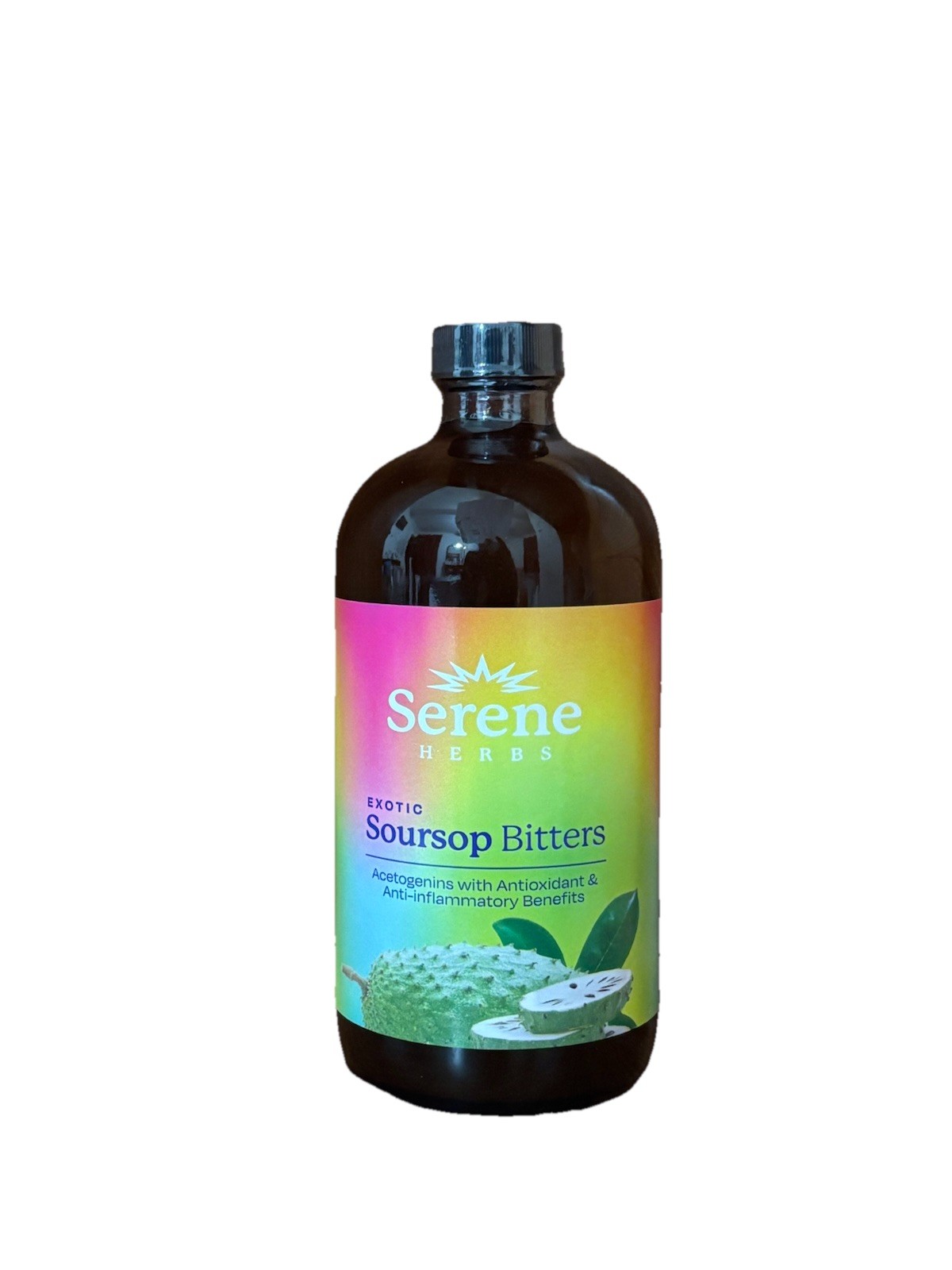 Exotic Soursop Bitters, 100% Pure Natural Organic Detox Herbs 16 oz