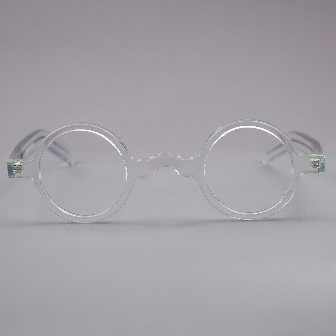 Small Round Acetate Reading Eyeglasses Retro Frames Men Women Hand Made Glasses