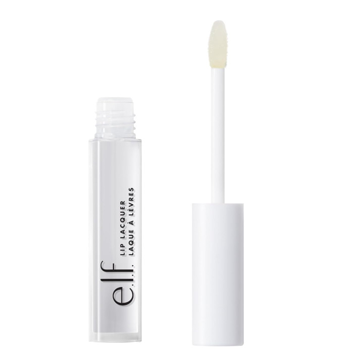 e.l.f. Lip Lacquer, Hydrating Lip Gloss, Non-Sticky Ultra-Shine with Vitamin A &