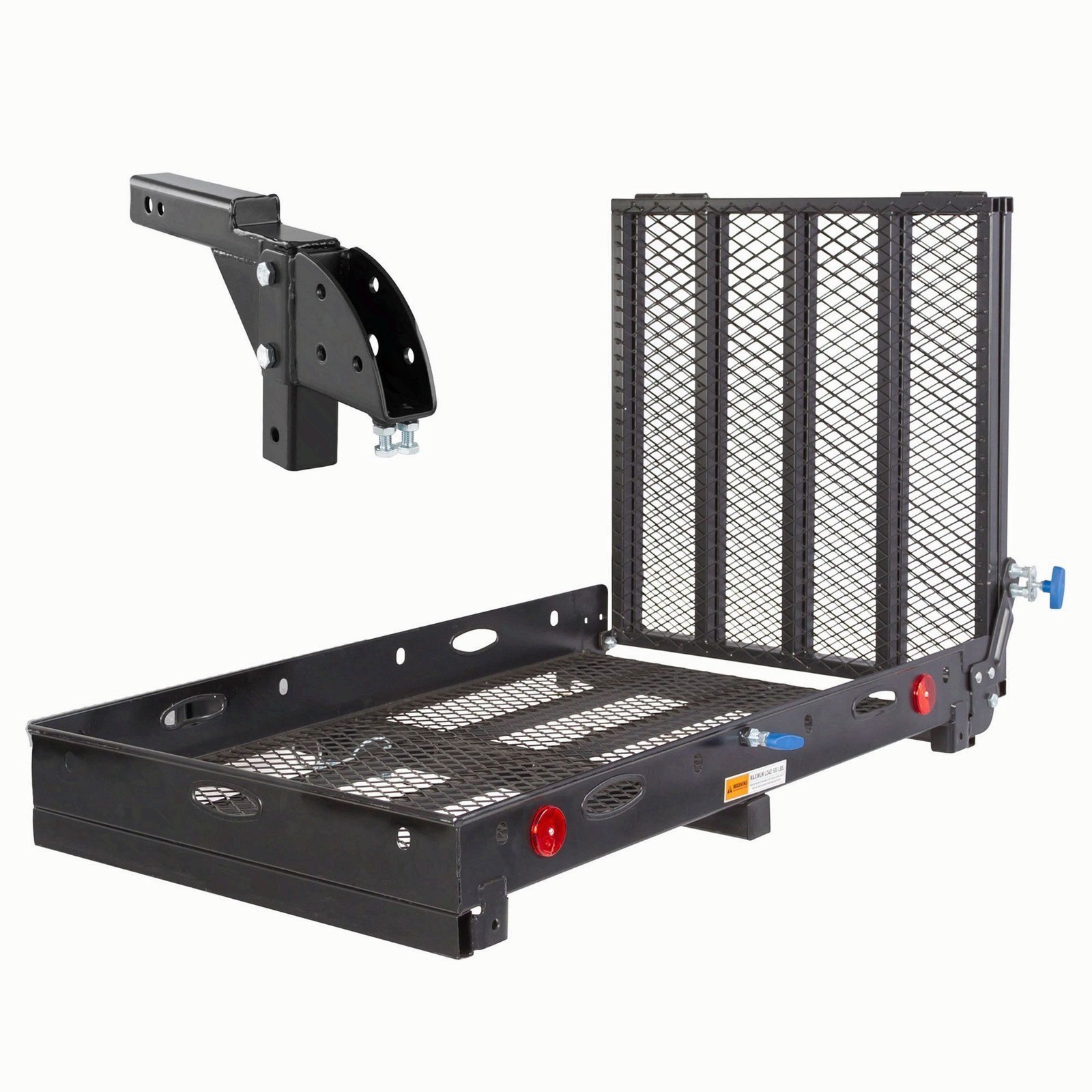 Wheelchair Scooter Carrier for Car Truck SUV, 2″ Hitch, Folding Ramp, 500 lb. C