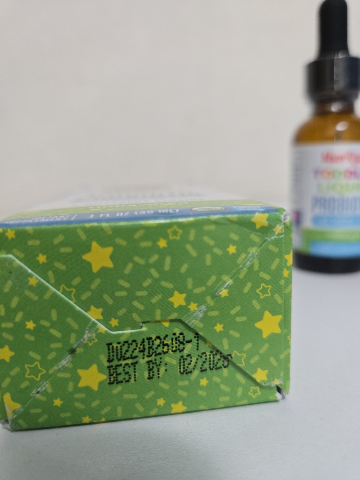 Toddler Liquid Probiotic Drops, Mary Ruths, Ages 1-3 Years, Unflavored, 30 ml
