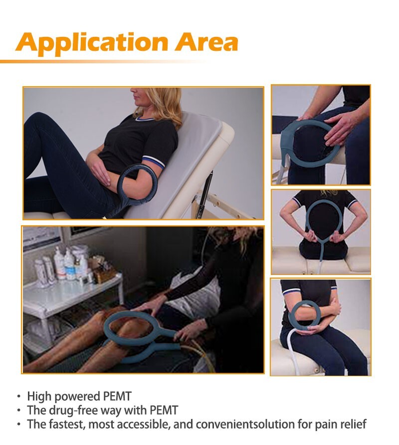 6000Gauss PEMF Magnetic Therapy Machine PEMT Loop Fo Frozen Shoulder Pain Relief