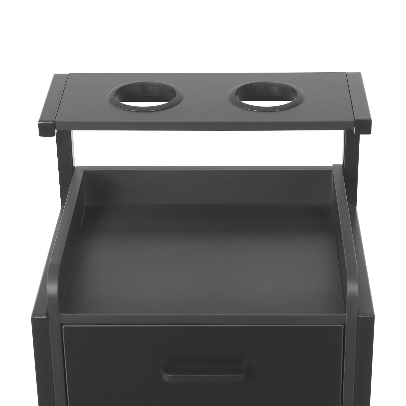 40*30*48cm Storage Cabinet for Hair Salon Wall Cabinet w/ Drawers