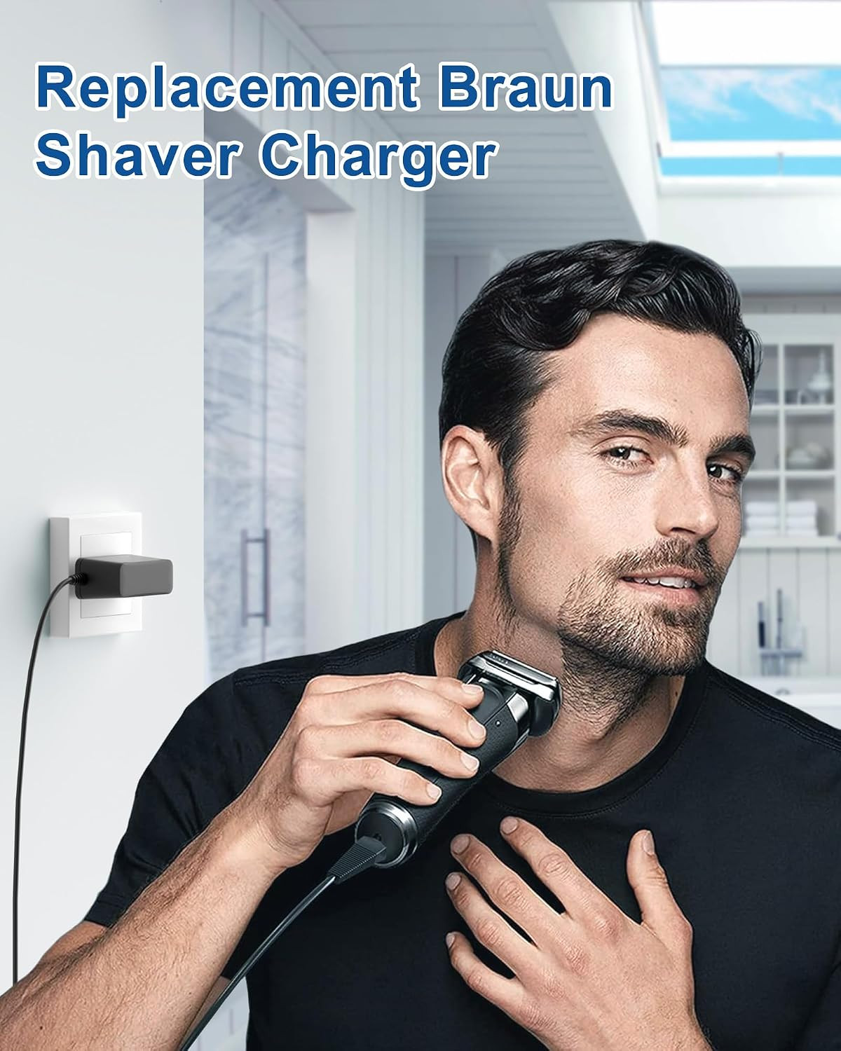 12V Shaver Charger for Braun Series 7 9 3 5 1 XT5 Electric Razor 3040S 340S