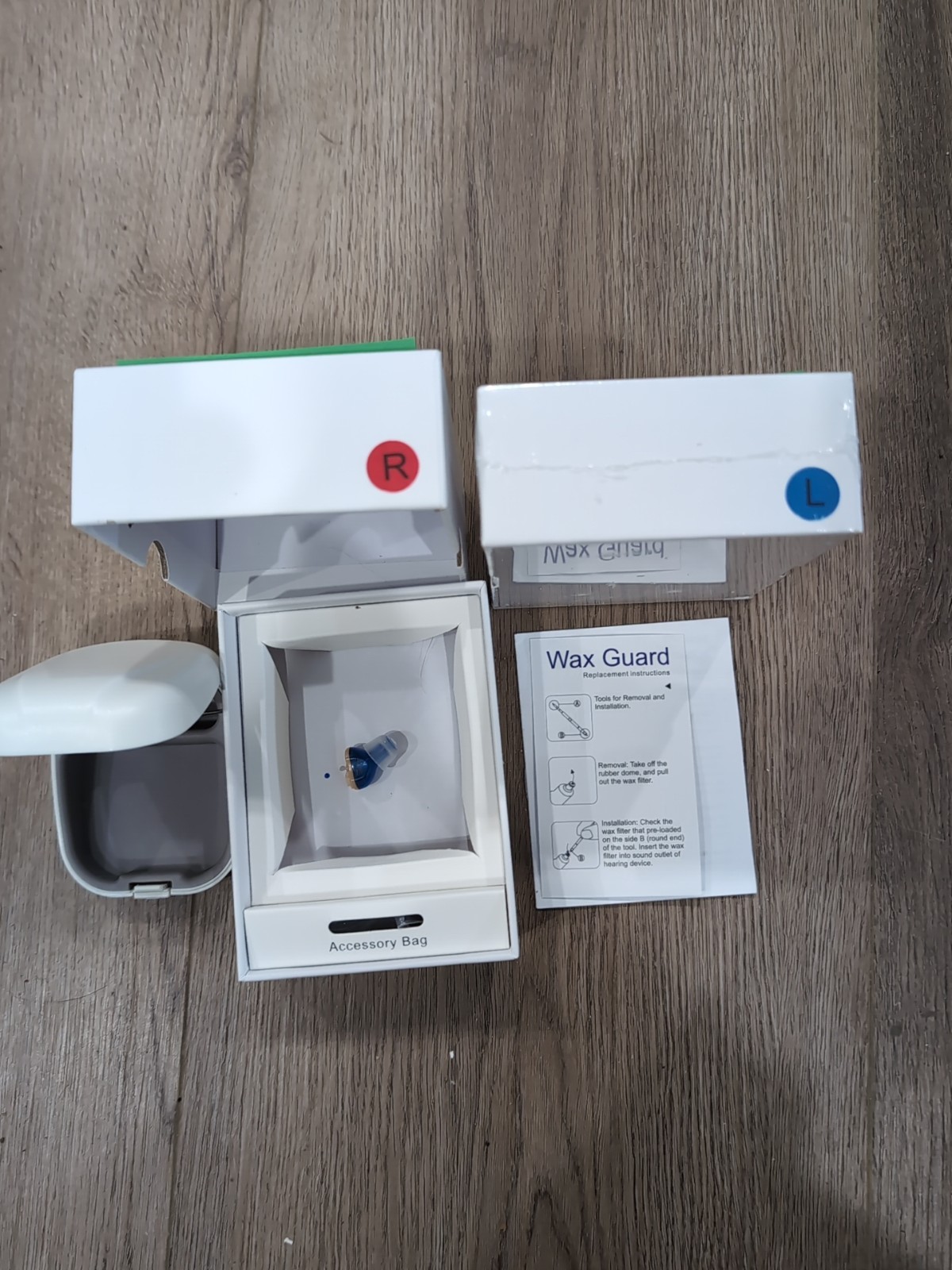 Heardloud Left & Right Ear Hearing Aides Clear Nature Simple Hear Enjoy Life
