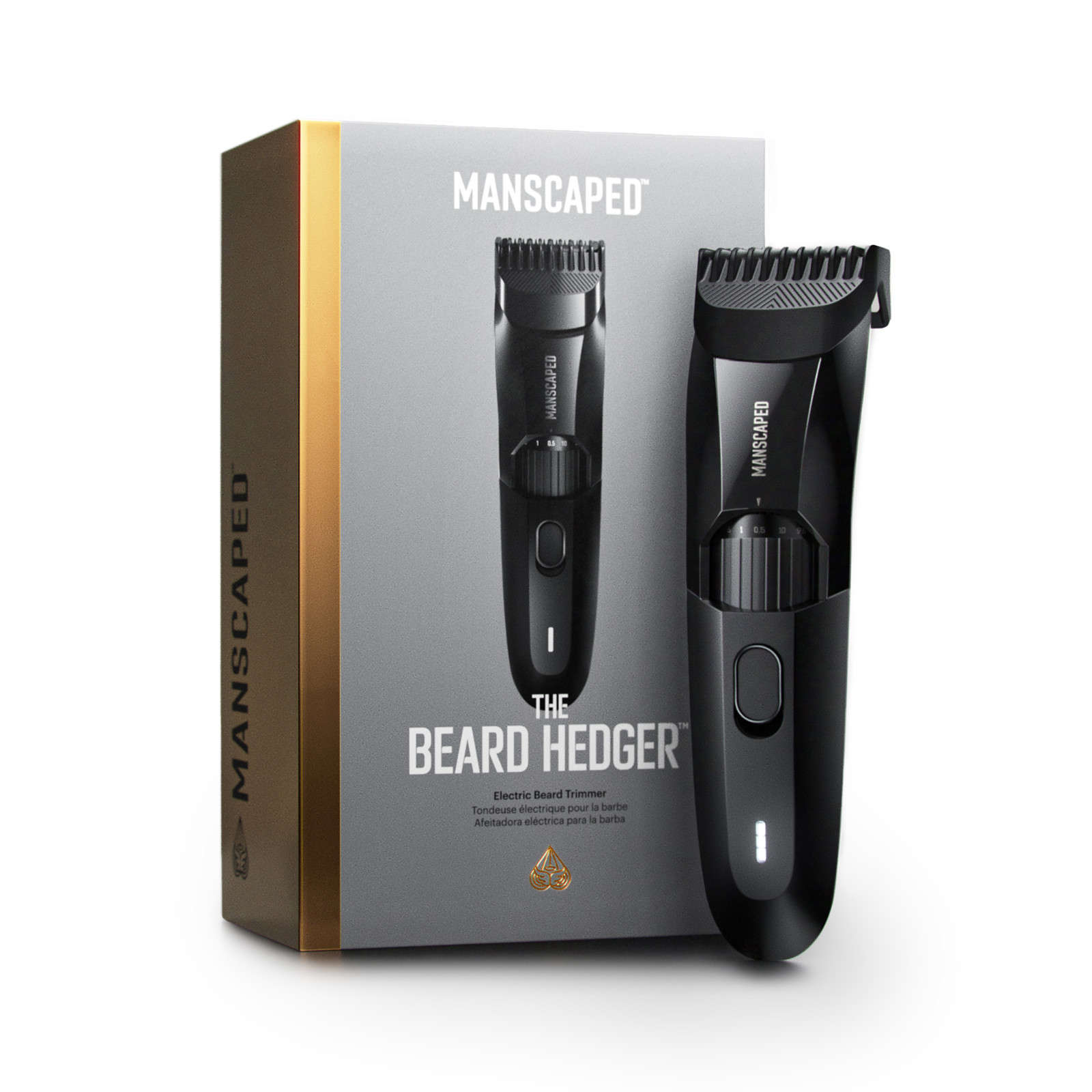 MANSCAPED® The Beard Hedger™ Premium Men’s Beard Trimmer, Facial Hair Grooming