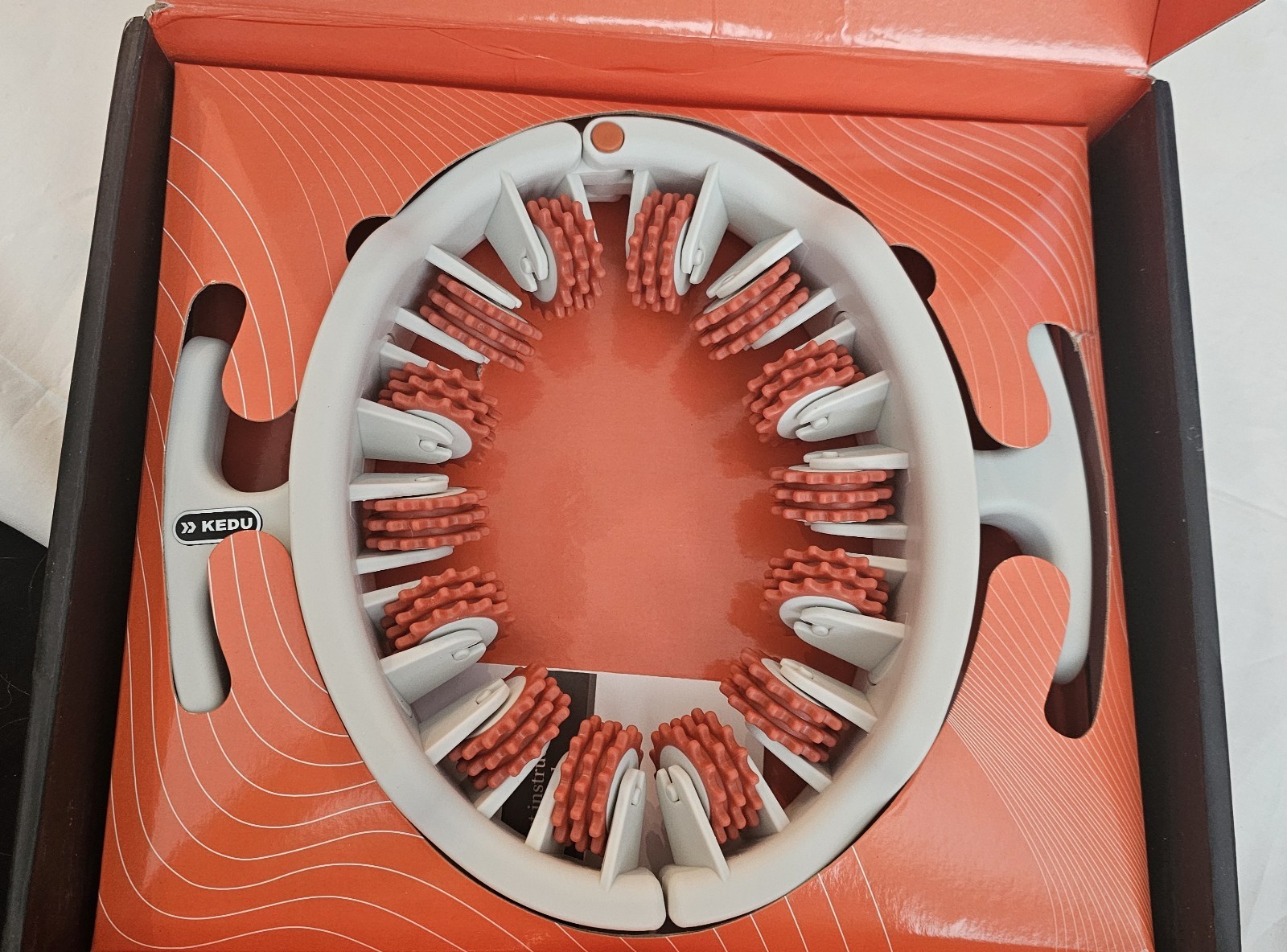 Leg Massage Roller, Anti Cellulite Roller, Lymphatic Drainage Massager. $15