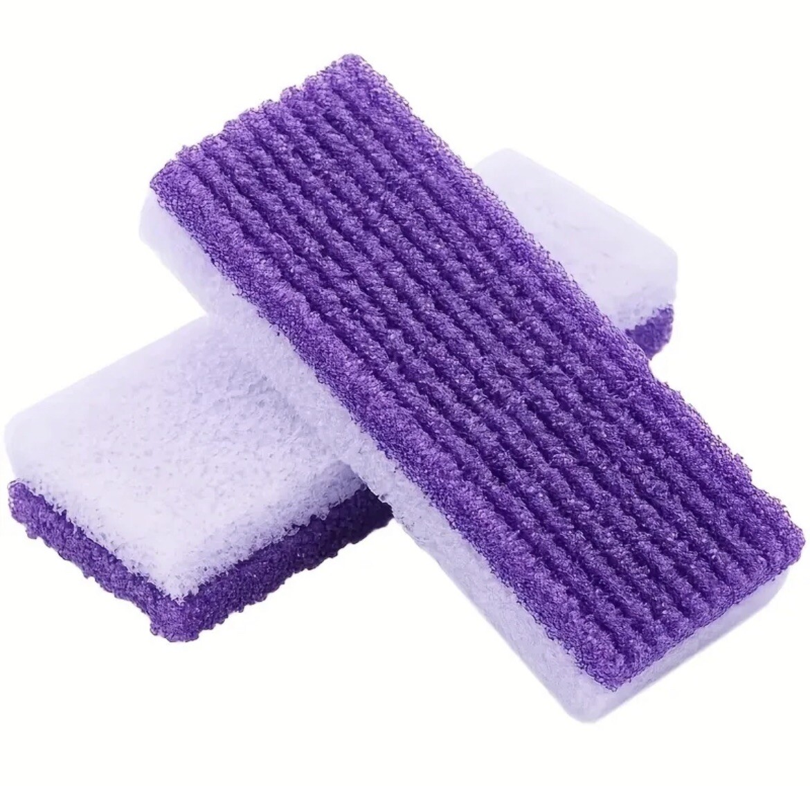 4 PCS Foot Pumice Stone for Feet Hard Skin Callus Remover and Scrubber, Pedicure