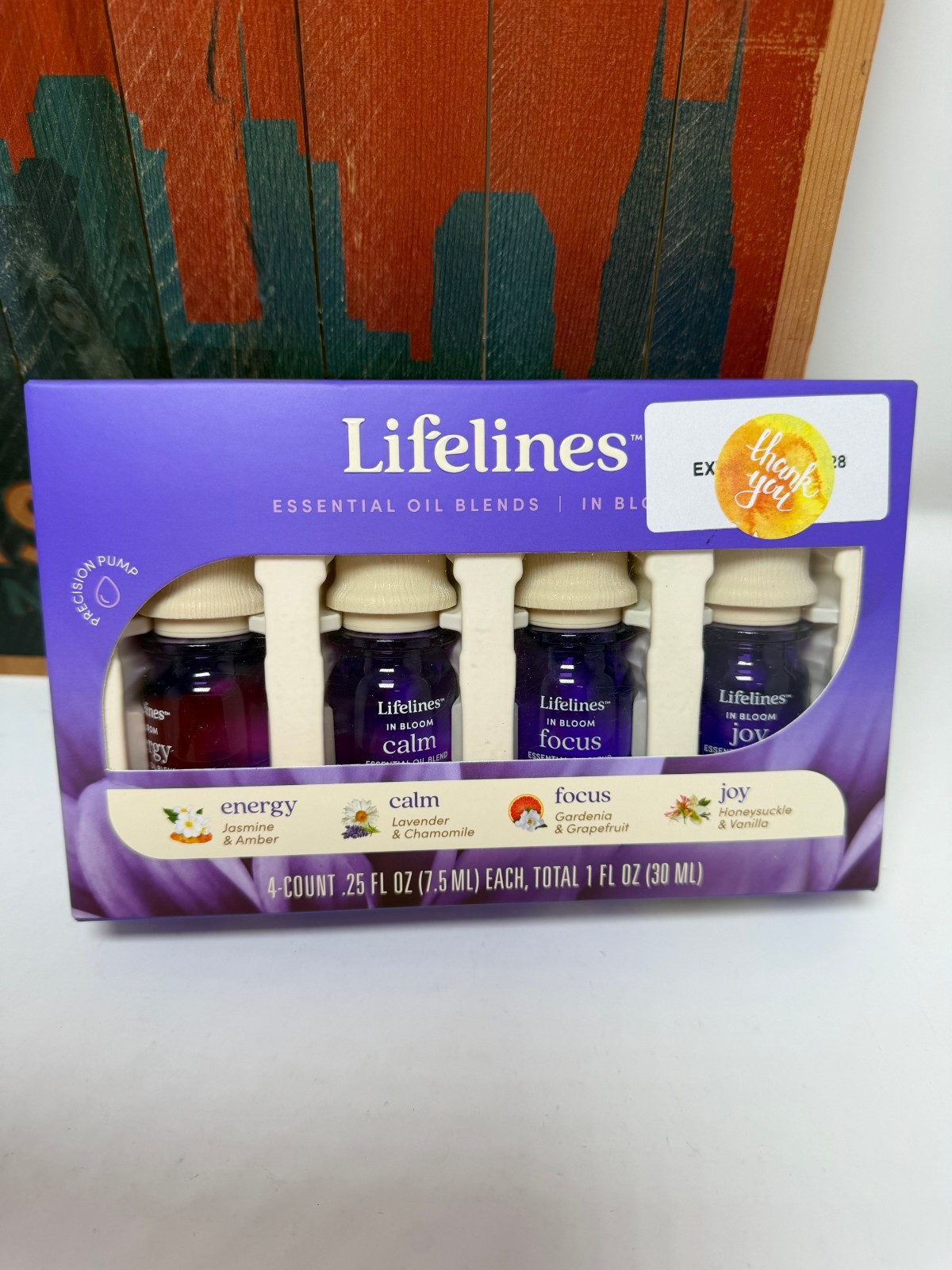 B-Well Aroma Therapy Diffuser Sound Machine Night Light Lifelines Essential Oils