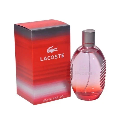 Lacoste Red Eau De Toilette Spray For Men 4.2 fl oz- Free Shipping
