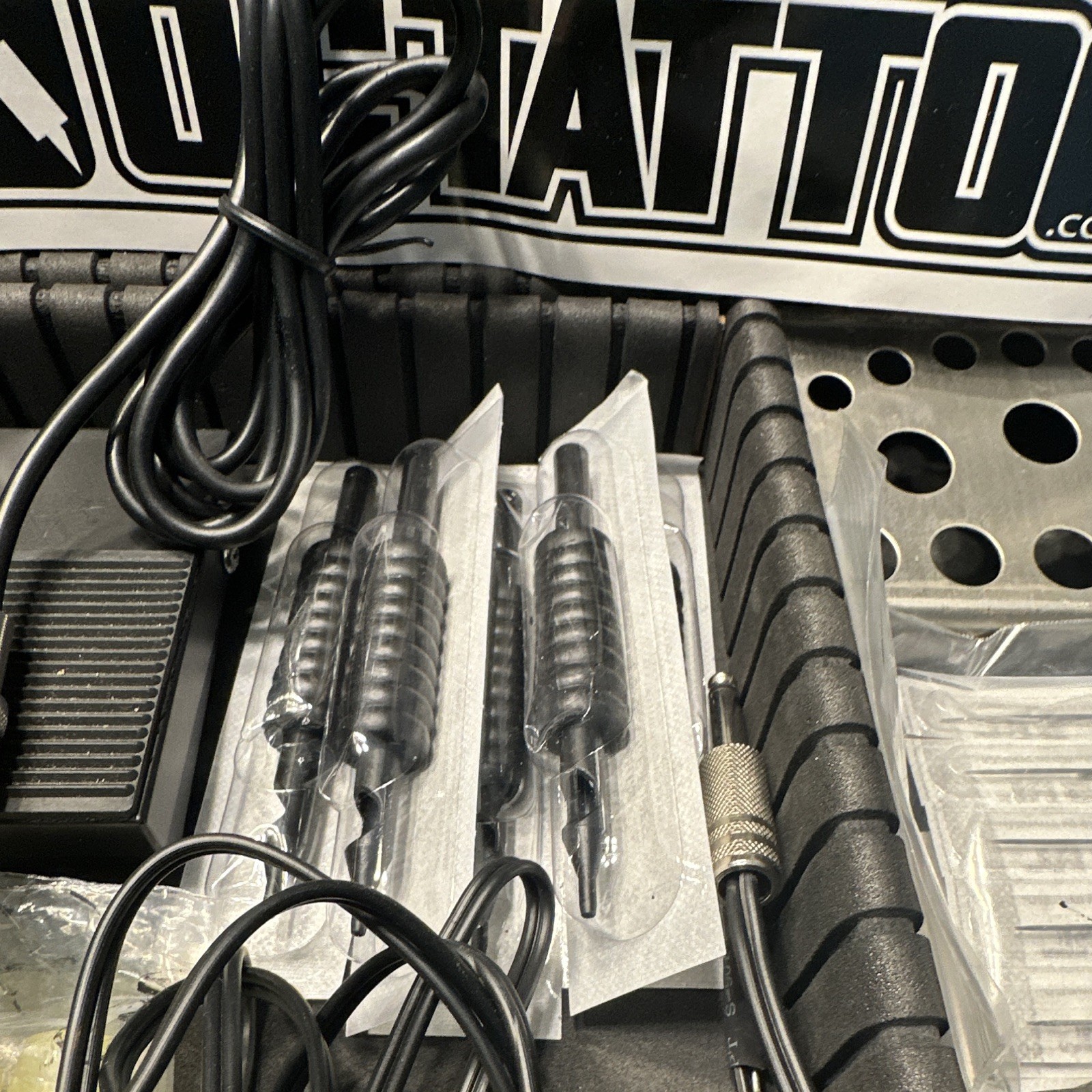 Element Tattoo Supply Adjustable Tattoo Kit w/ Case, Power Supply, Ink TPN-020