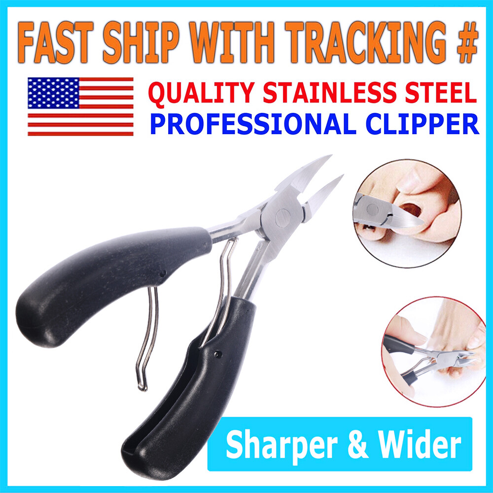 Toenail Clippers Fits Thick Ingrown Toe Nails Heavy Duty Precision Nail Scissor