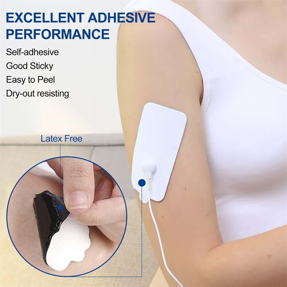 40X Electrode Pads EMS Replacement S+M+L Pads Muscle Stimulator New