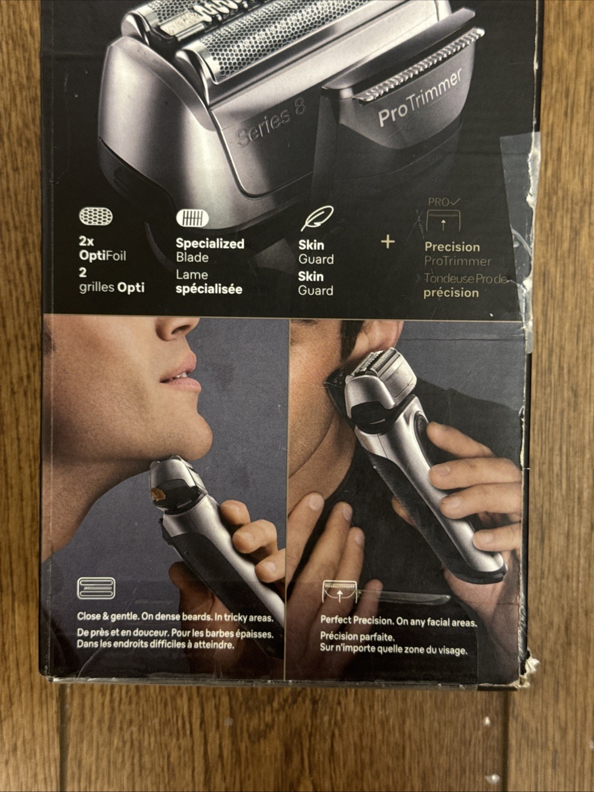 Braun Series 8 S8 8517s Wet Dry Cordless Foil Shaver ProTrimmer Kit