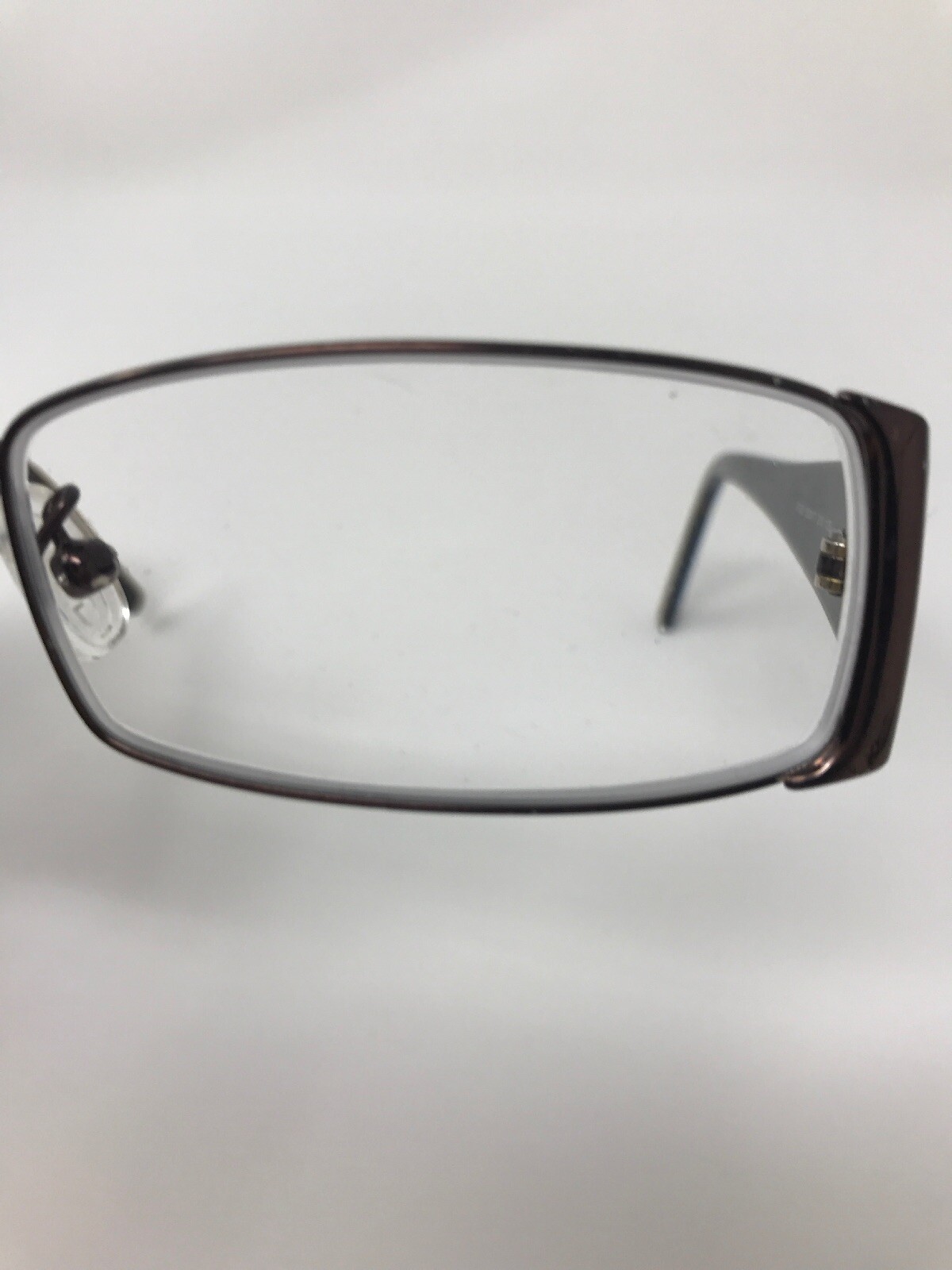 FENDI Designer Eyeglasses Italy F700 210 53-17-135 Dark Brown Polish UX87