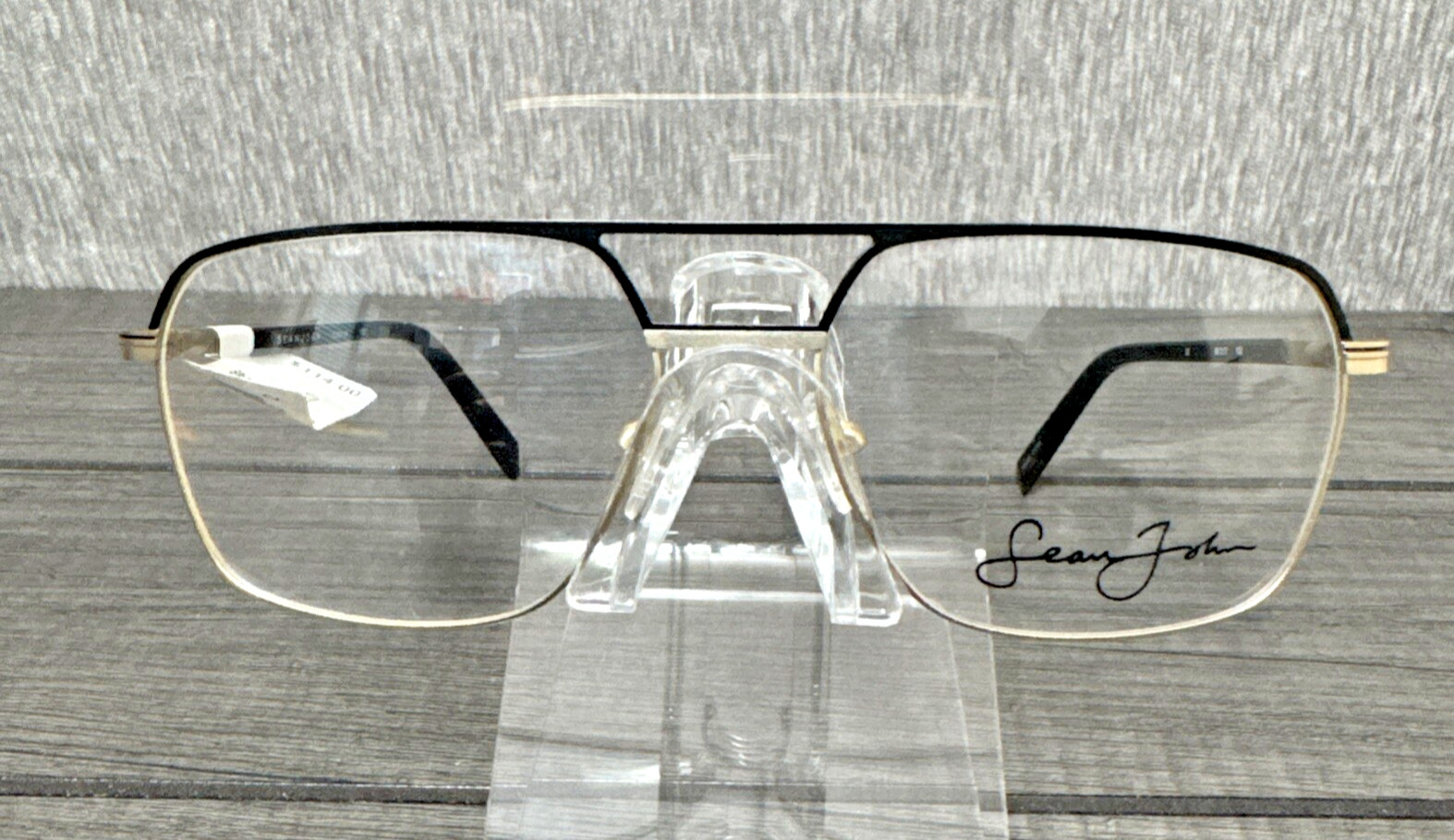 Sean John SJLO 5149 770 Black Gold Eyeglass Frames 58 17 150