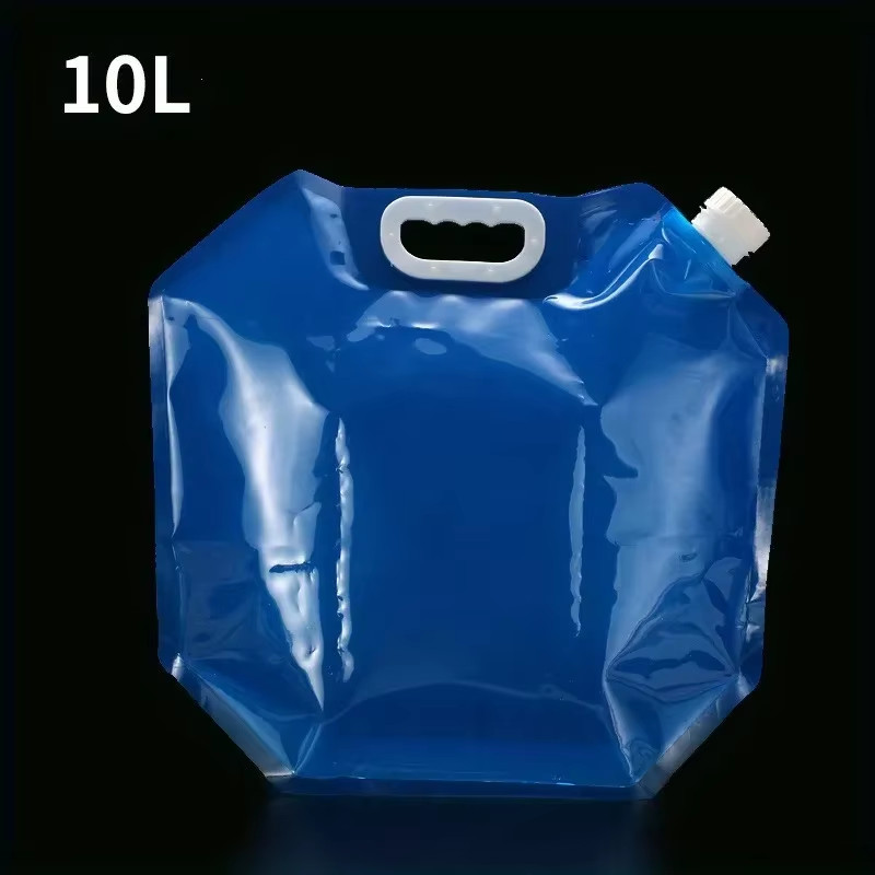 5L/10L Foldable Camping Storage Water Bottle Collapsible Bag Carrier Container