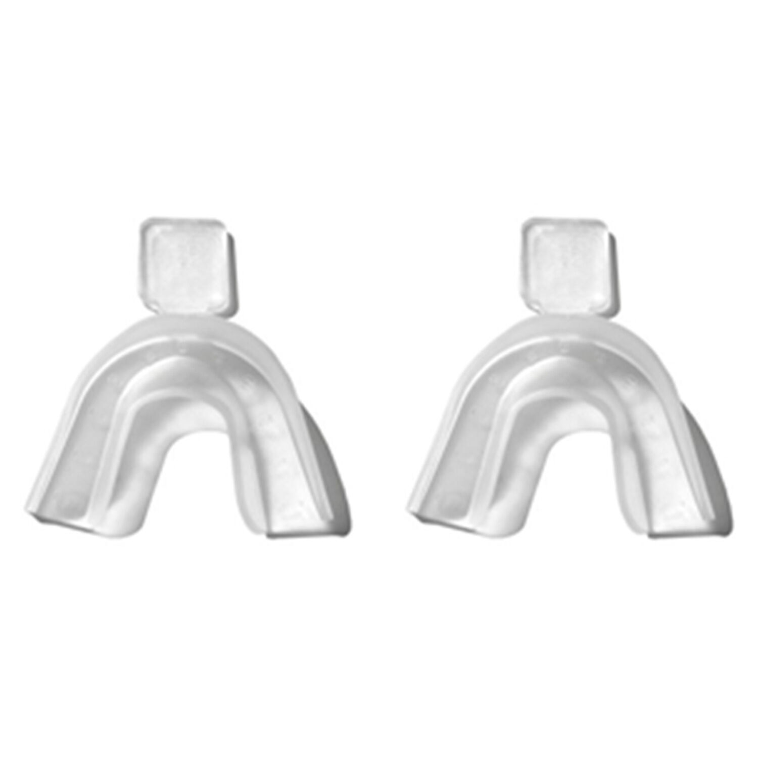 4pcs Thermoplastic Moldable Teeth Whitening Trays Mouth Guard Grinding Teeth