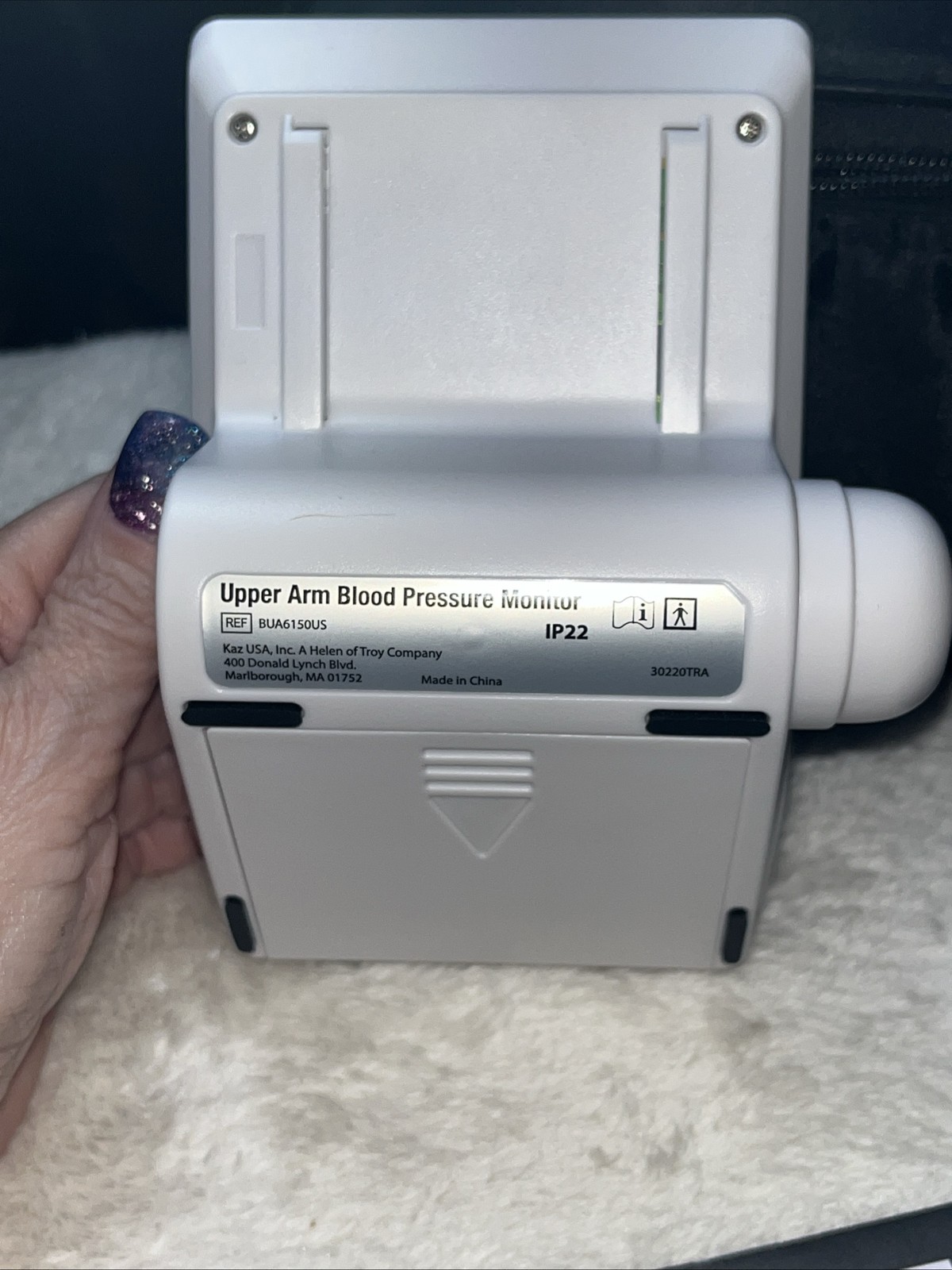Braun ExactFit 3 Blood Pressure Monitor for Home Use With 2 Size Cuffs
