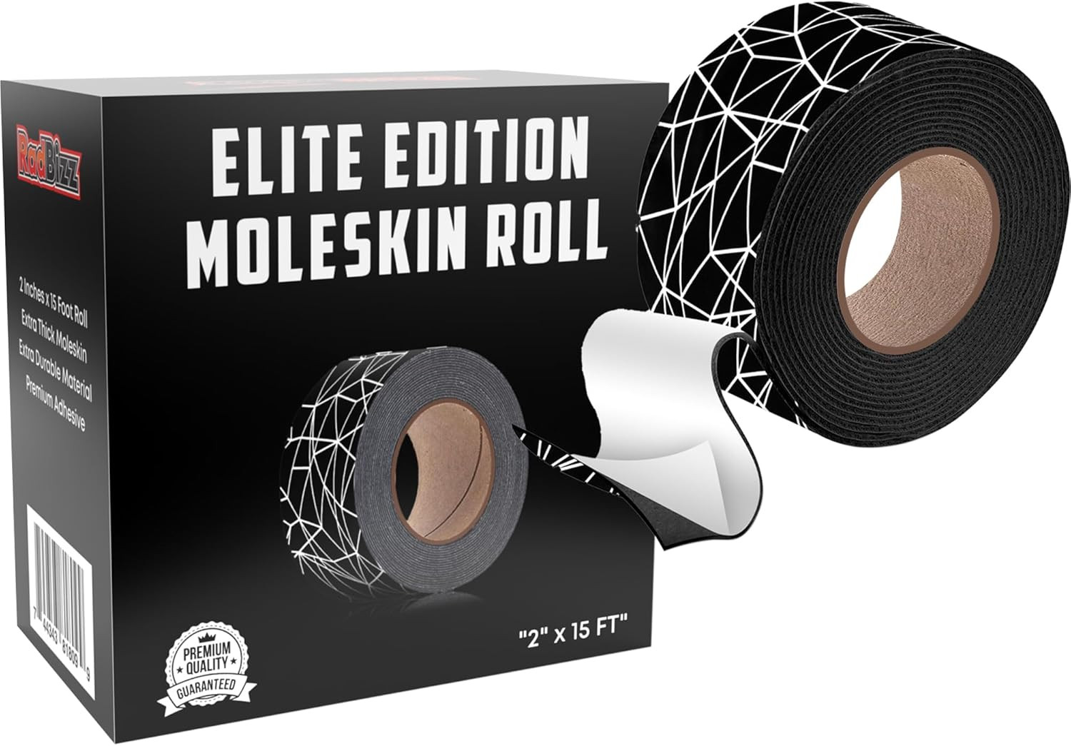 Moleskin for Blisters – Thick Premium Mole Skin for Feet Protection – 2 Inches X