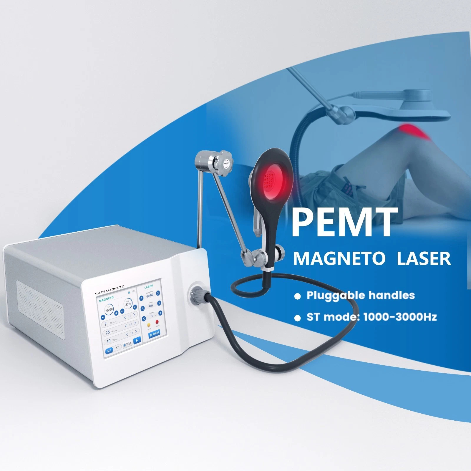 PMST PEMF EMTT Physio Magneto Therapy Magnetic Body Pain Relief Massager Machine