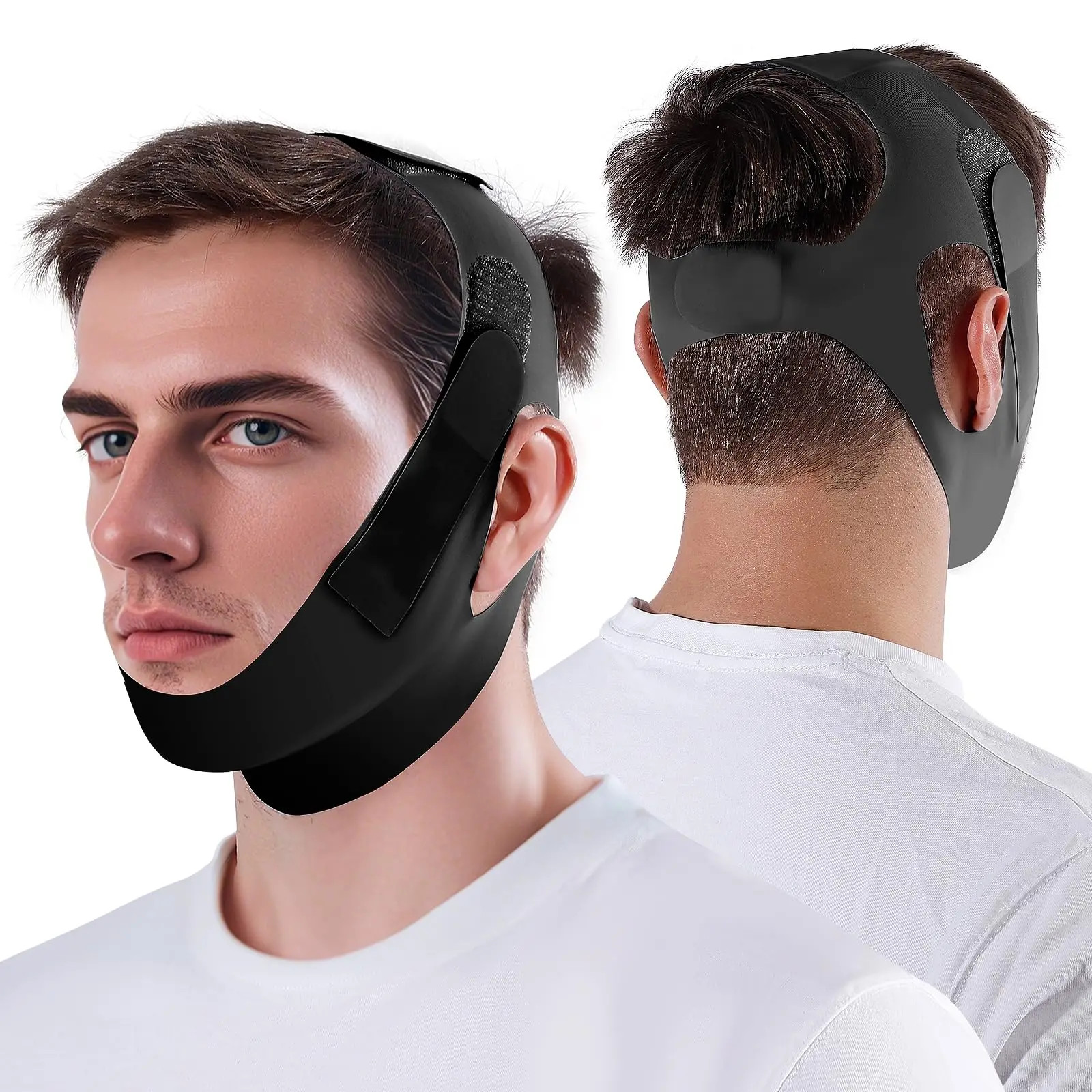 V Line Lifting Chin Strap Reusable Face Lift Mask Adjustable Jawline Shaper for