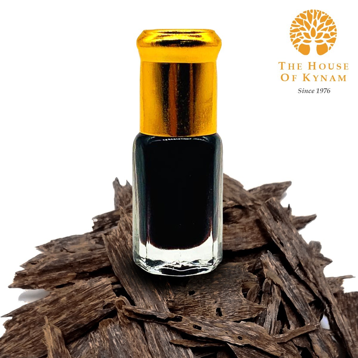 10 Years 3ml Pure Kynam Oudh Oils, Malaysia Agarwood Aquilaria Hirta Kynam Oudh