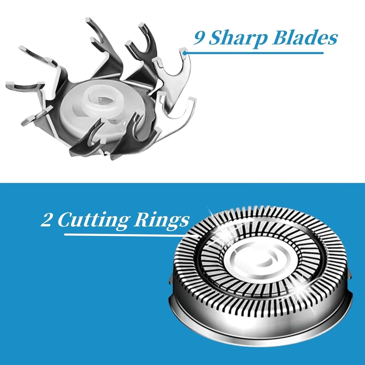 Shaver Head Replacement Blade for Skull Shaver Pitbull Gold Silver Platinum PRO