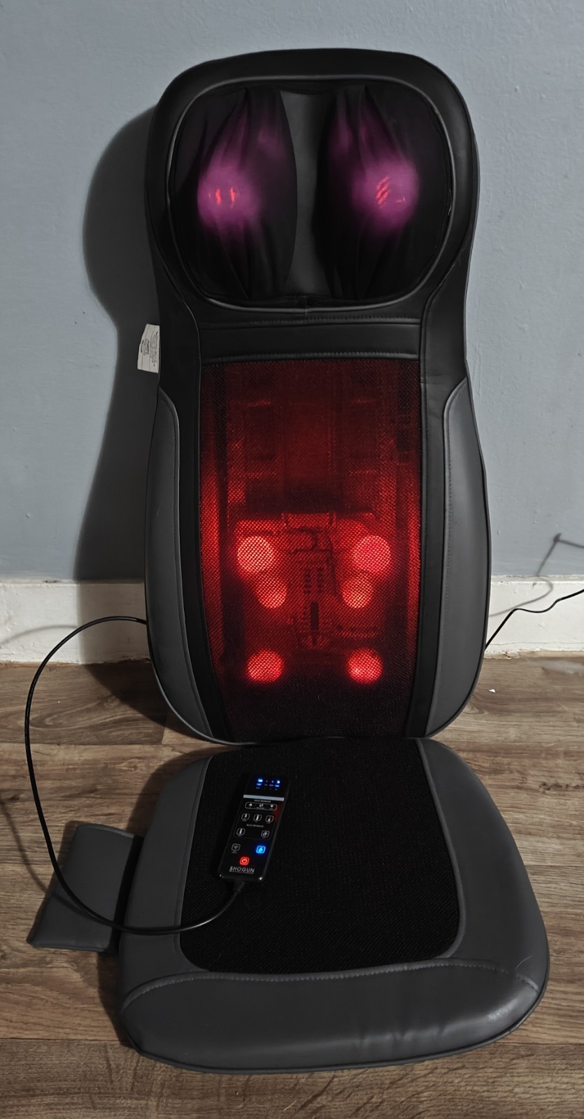 [USED] SHOGUN Heated Back & Neck Massager. Portable [Grade A]