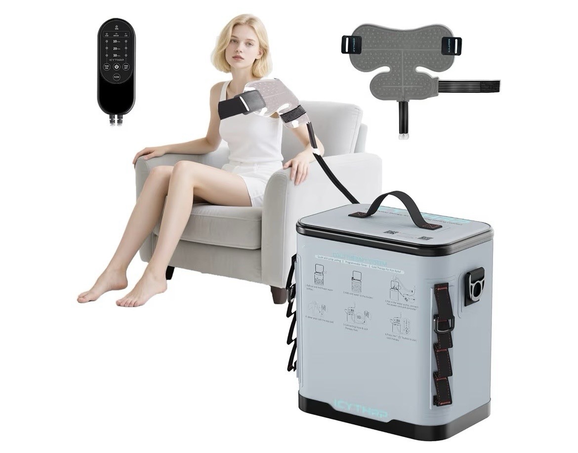 Cold Therapy Machine,Programmable Timer, Portable Ice for Shoulder Open Box