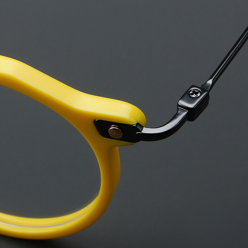 New Reading Glasses Men Women Unisex Readers Acetate Retro Round Eyeglass frames