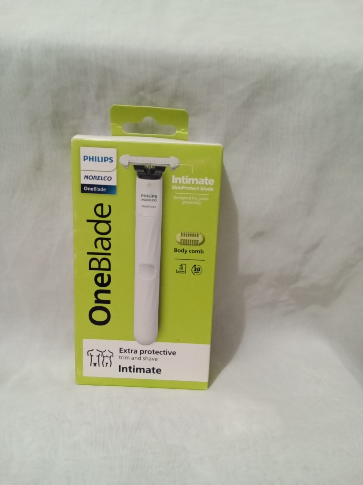 Philips Norelco OneBlade Intimate SkinProtect Trimmer Shaver QP1924/70 -NEW #p92