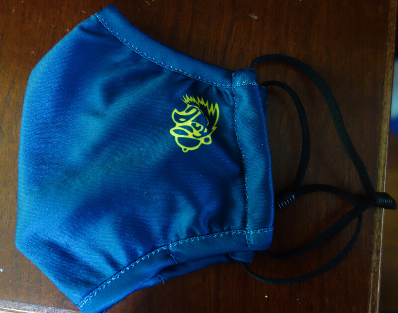 Trinity College Bantams Blue Double Layer Reusable Adjustable Face Mask New