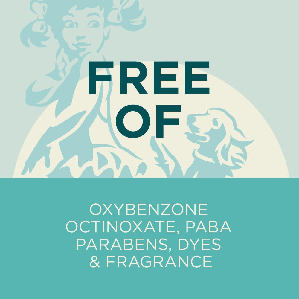 Coppertone Pure and Simple Kids Sunscreen Spray SPF 50, Zinc Oxide Mineral Sunsc