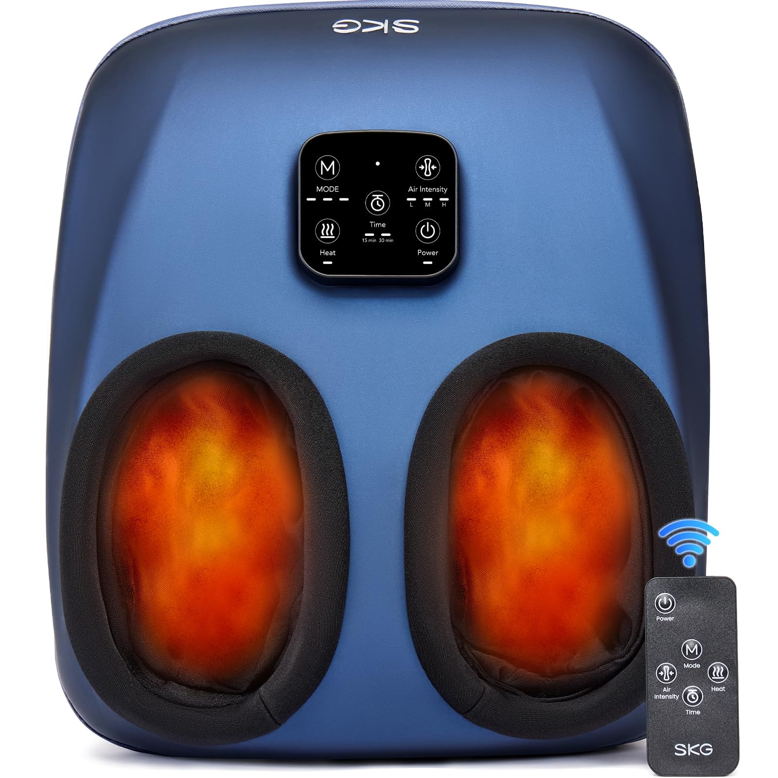 Skg Ys100 Shiatsu Foot Massager Heat And Remote Feet Massager 3 Air Compression