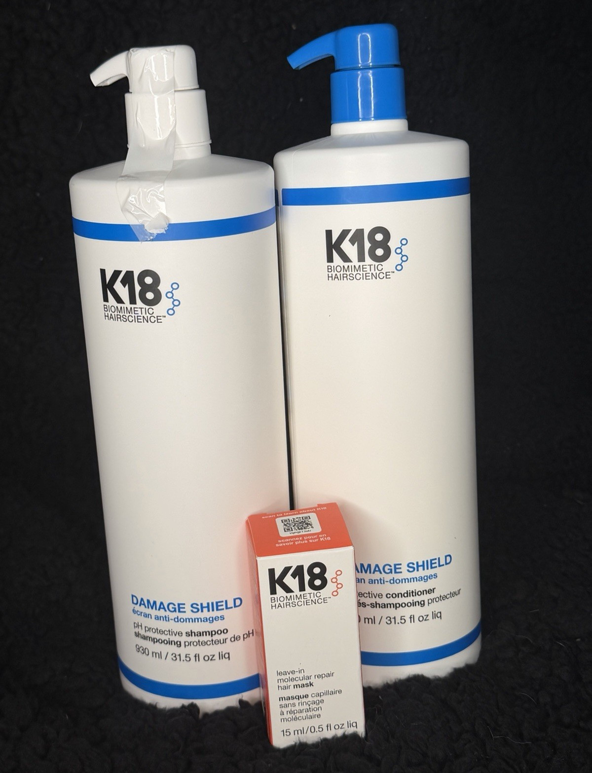 K18 Damage Shield pH Protective Shampoo, Jumbo Liquid, Unisex Adult 31.5 oz