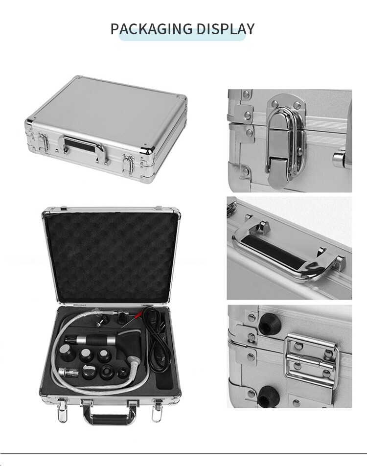 10 Bar Pneumatic ED Shockwave Therapy Machine Pain Relief Removal Spa for Gym US
