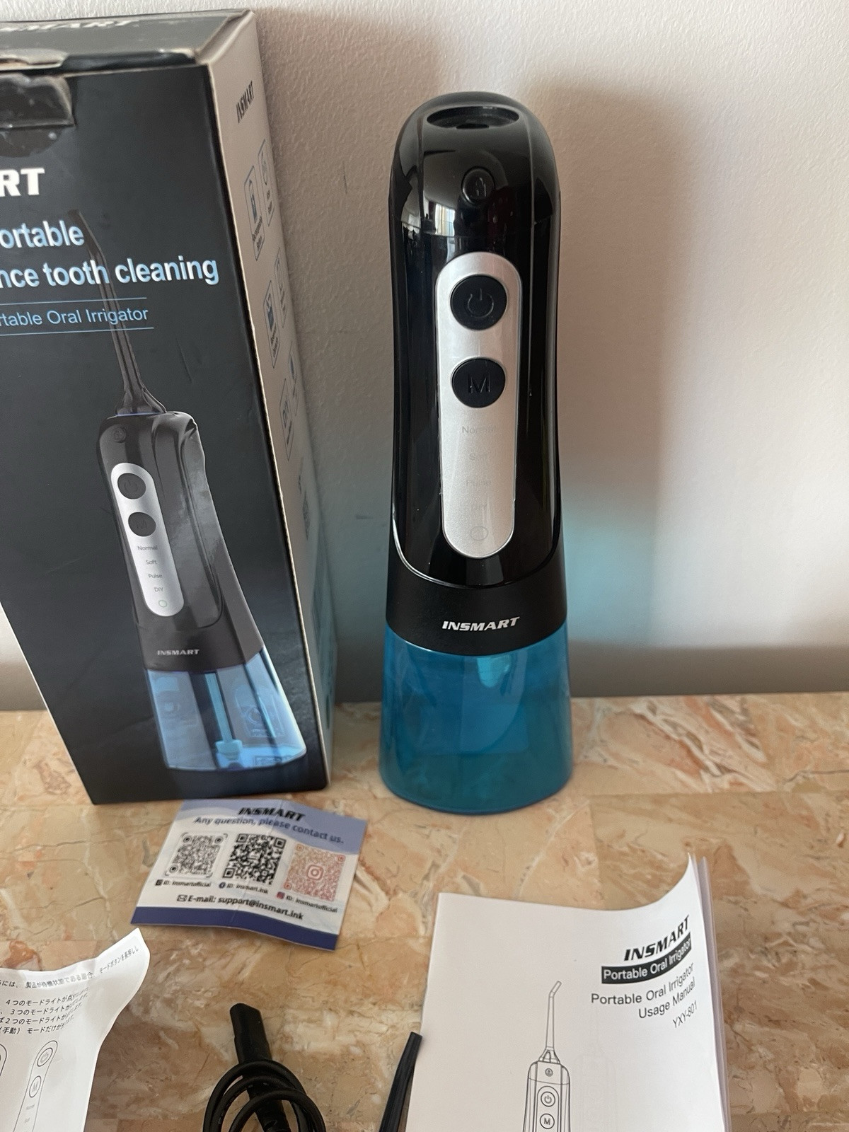 INSMART Wireless Portable Oral Irrigator. Model YXY-801, New