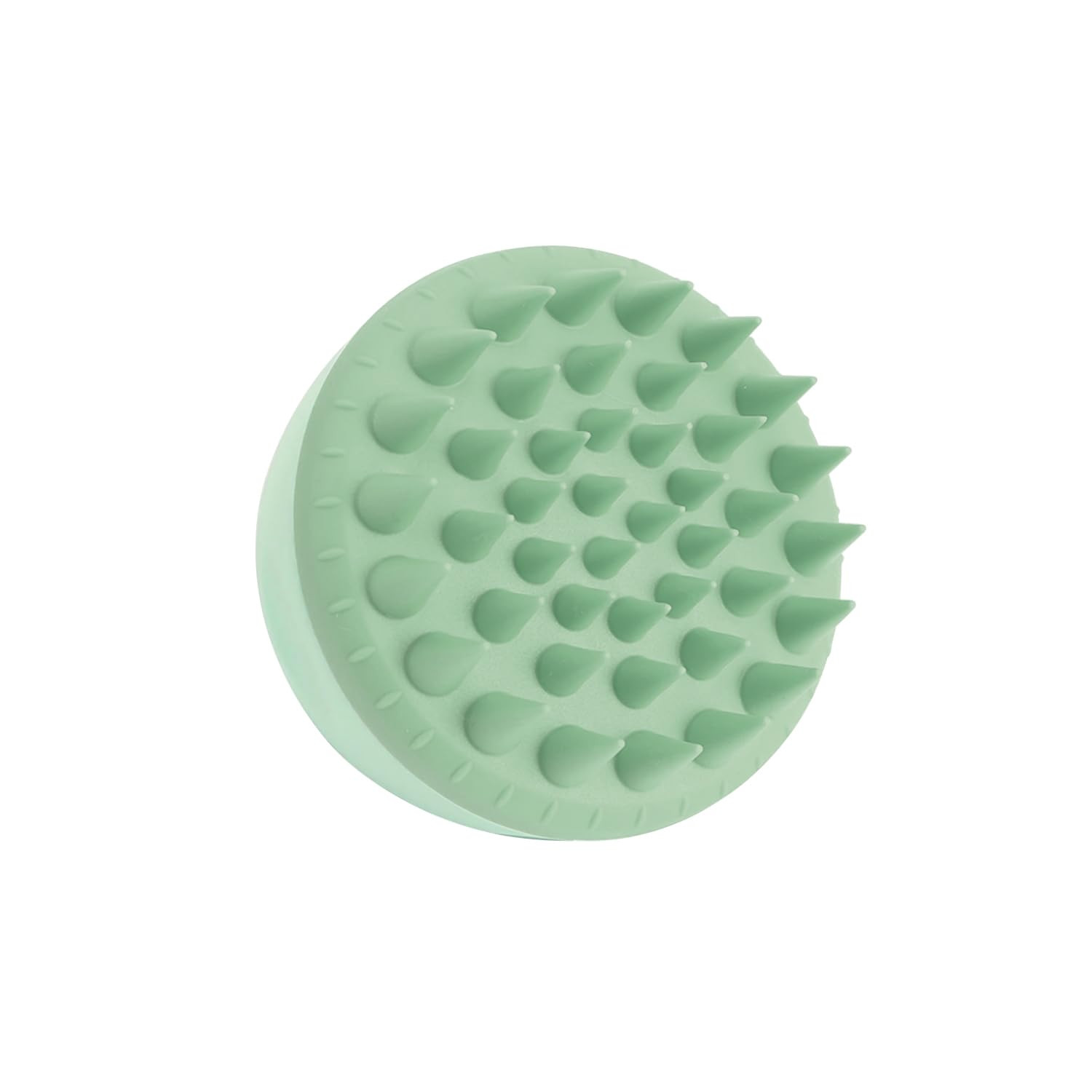 Silicone Scalp Massager Shampoo Brush Soft Bristles Wet Dry Hair