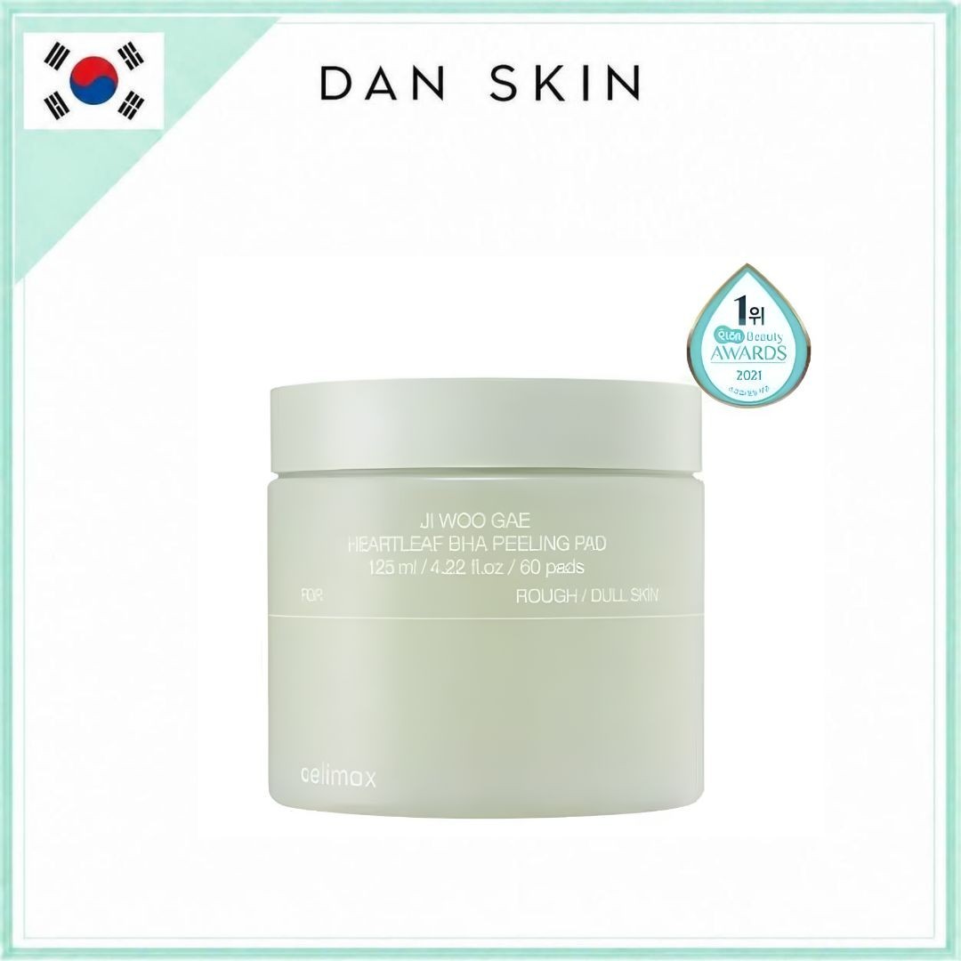 [Celimax] Heartleaf BHA Peeling Pad 60ea | Pore Care | Korean Skincare