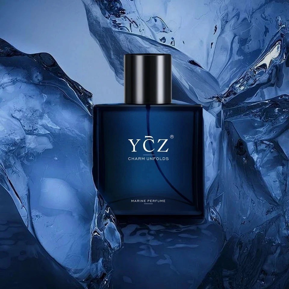 Ycz Charm Unfolds Marine Perfume for Men Long Lasting Fragrance 1.7oz(50ml)