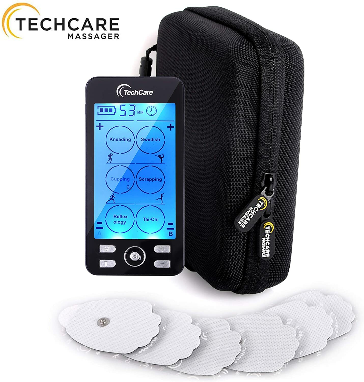 Tens Unit Muscle Stimulator Full Body Pulse Massager Pain Relief Recovery